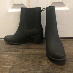 Jeffrey Campbell Black Rain Boot
